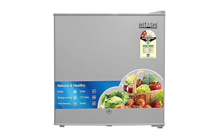 Mitashi 46 L 2 Star Direct Cool Single Door Refrigerator(MSD050RF100, Silver)