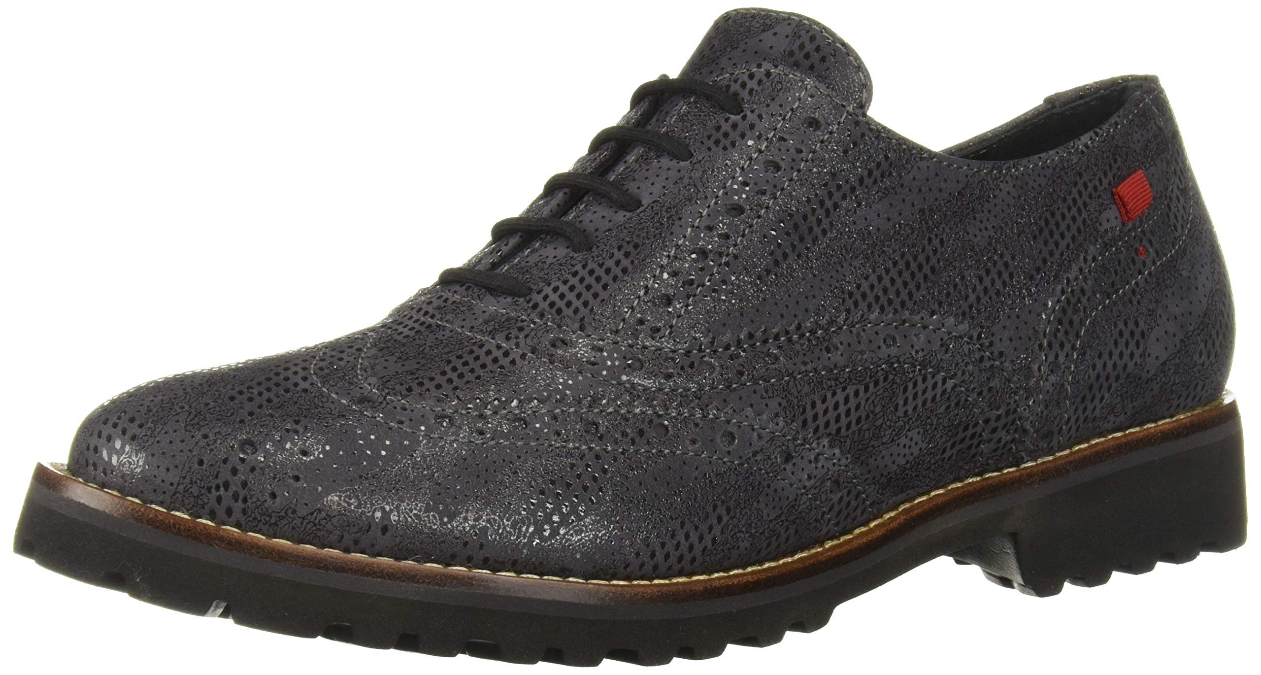 MARC JOSEPH NEW YORK Women's Leather Eva Lightweight Technology Oxford Wingtip