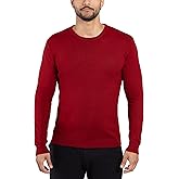 X RAY Mens Crew Neck Sweater Slim Fit Midweight Pullover Sweater for Men for Casual Dressy Wear (Big & Tall Available)