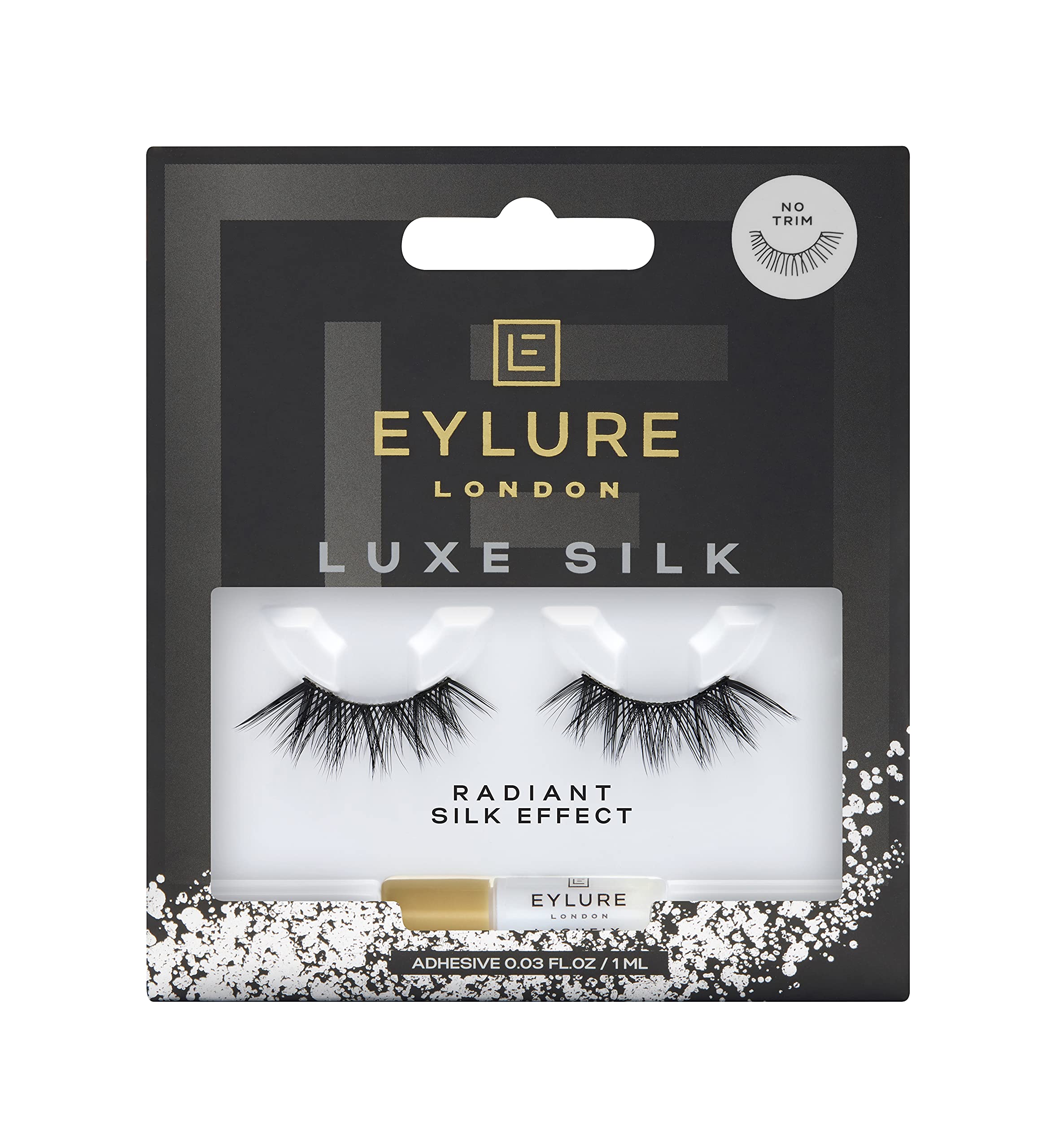 EYLURE LUXE SILK ACCENT RADIENT BLACK