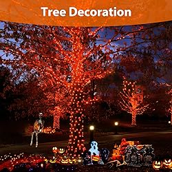 ICRGB Solar Rope Lights Outdoor, 66FT 200 LED IP67
