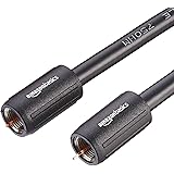 Amazon Basics CL2-Rated Coaxial TV Antenna Cable - 4 feet