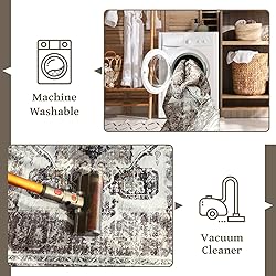 QD-Udreamy 5x7 Area Rugs - Machine Washable Area
