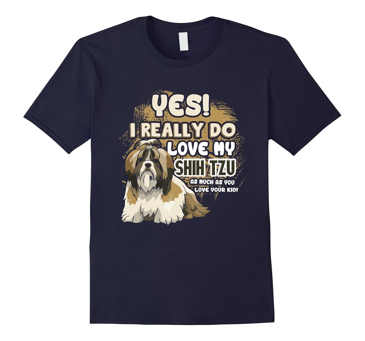 Shih Tzu Shirt - I Love My Shih Tzu Tee Shirt-ANZ