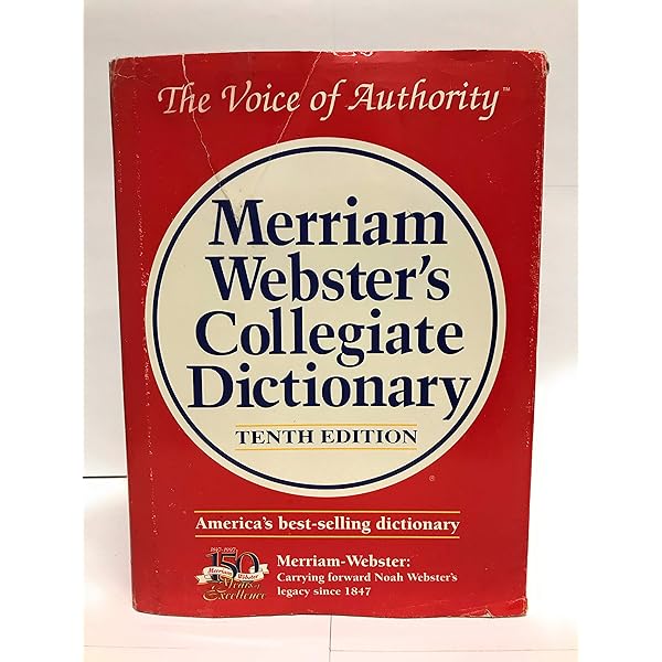 Thin Paper Webster's New Collegiate Dictionary:1961 Edition: A