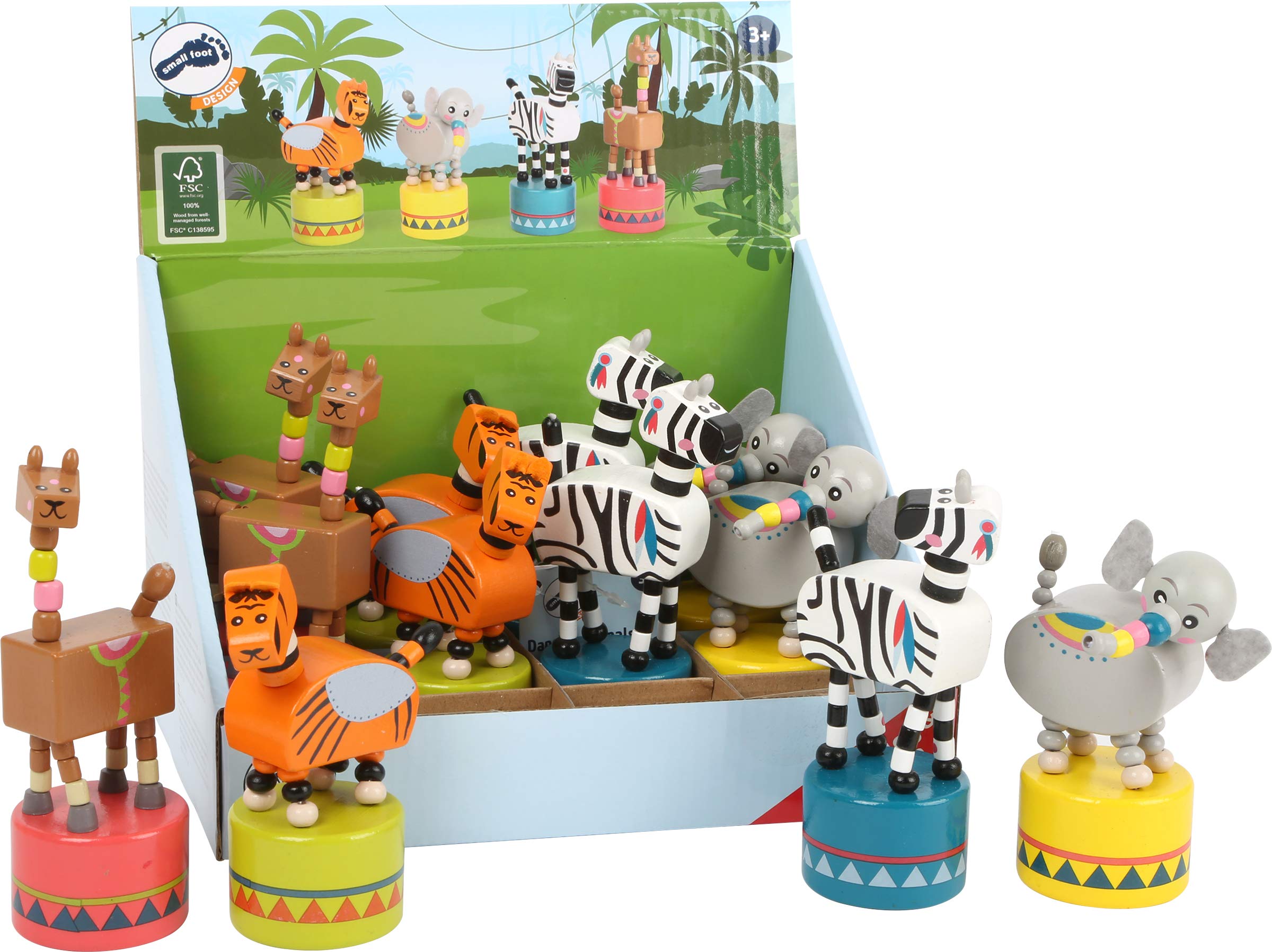 Dancing Animals Display "Jungle" FSC100% — image 1