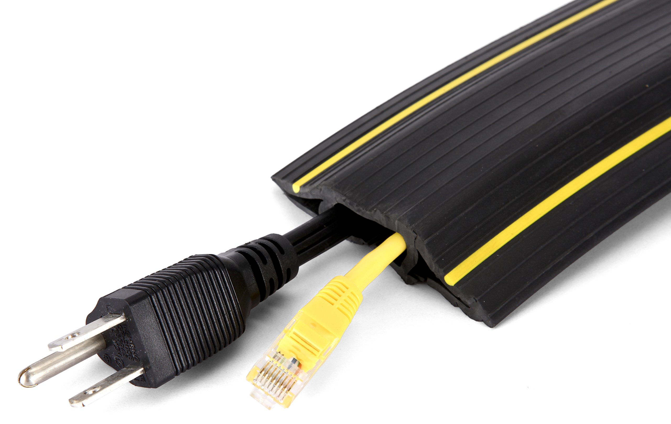 Galleon 6.5 Feet Heavy Duty Cable Protector + Cord Cover 3 Cord