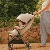 Silver Cross Clic 2 Compact Stroller Latte Birth to 22kg Travel Bag view 7
