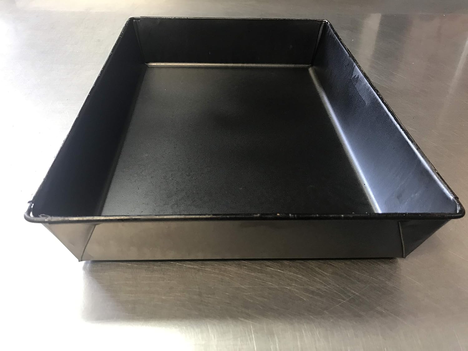 10 x 14 - auténtico estilo Detroit de acero pizza Pan (con ...