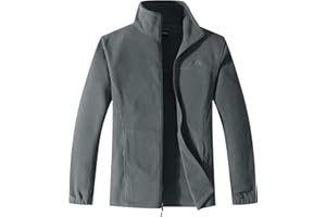 GIMECEN Women's Lightweight Full Zip Soft Polar Fleece Jacket Outdoor Recreation Coat With Zipper Pockets