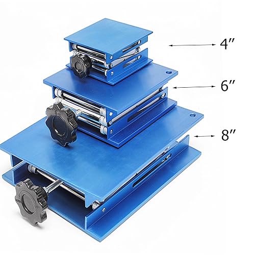 Vevor 8 X 8 Aluminium Laboratorium Jack Tafellift Lab Lifter Platform In Hoogte