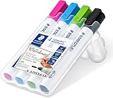 STAEDTLER Lumocolor Whiteboard Marker Bullet Tip Pack 8 351 WP4-1 view 2