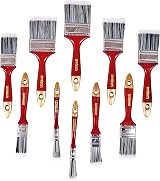 Amtech S3940 10 Piece Paint Brush Set DIY Home Decorating Tools view 3
