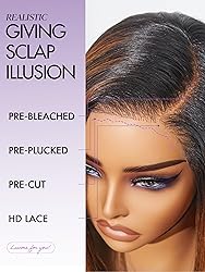 LUVME HAIR Bob Wig 100% Human Hair Wigs Glueless