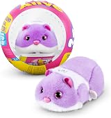 Pets Alive Hamstermania Purple by ZURU Hamster Electronic Pet 20 Sounds