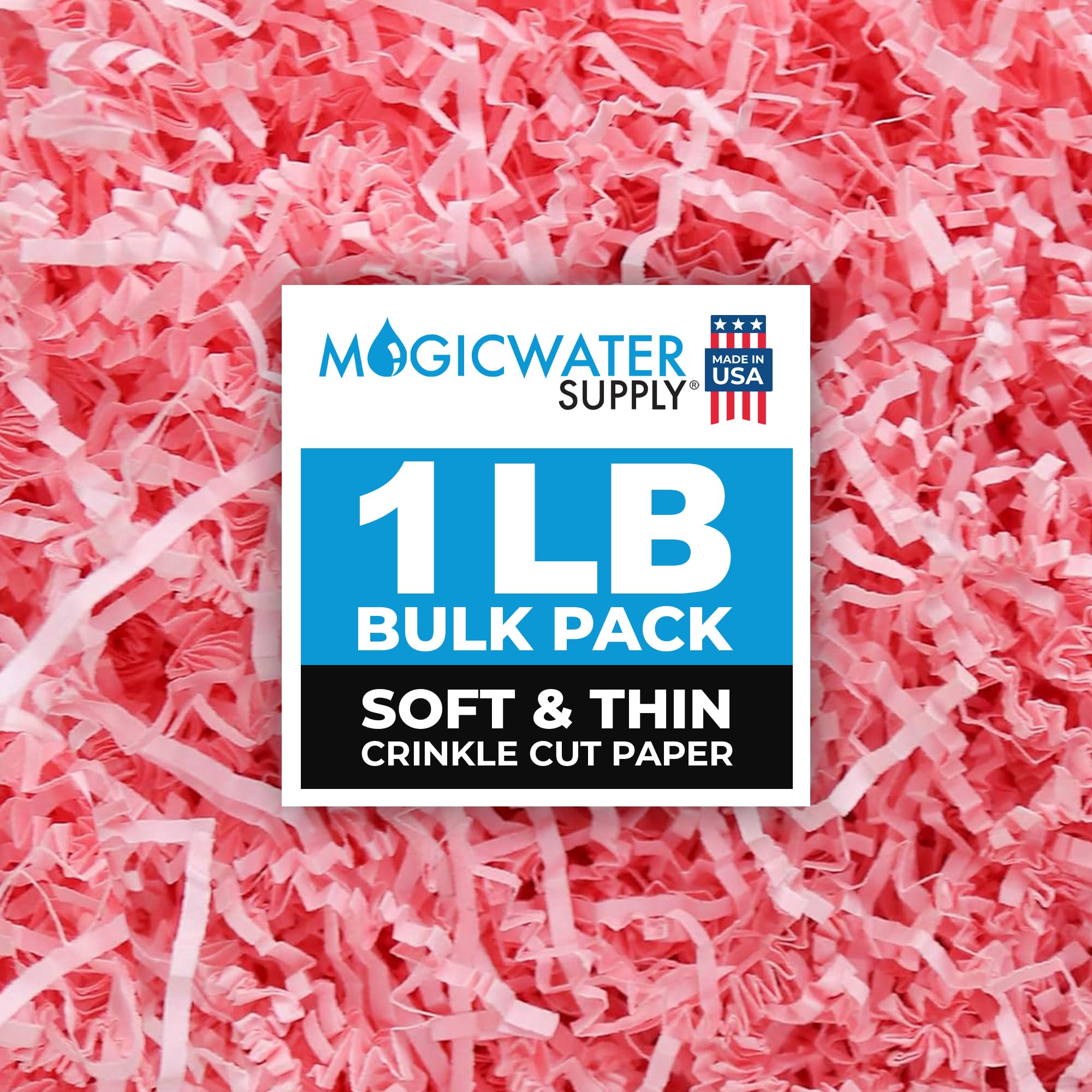 MagicWater Supply - 1 LB - Pink - Soft & Thin