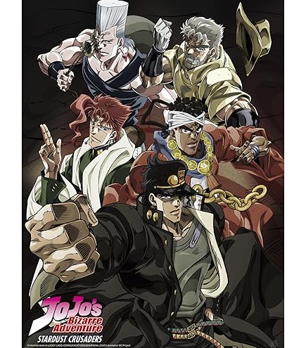 Official Jojos Bizarre Adventure Stardust Crusaders Poster - 35.8