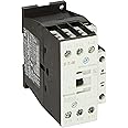 Eaton XTCE025C10A XT-IEC Contactor and Starter, 45mm, 25A AC-3 Current Rating, 7-1/2 Max HP at 230VAC, 15 Max HP at 460VAC, 20 Max HP at 575VAC, 120VAC Coil Voltage