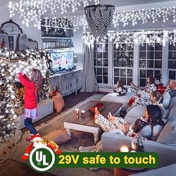 KNONEW Christmas Lights Outdoor Decorations 400 LED