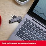 SanDisk Extreme PRO Dual Drive 512GB USB A-C Read 1000MB/s Encrypted view 2