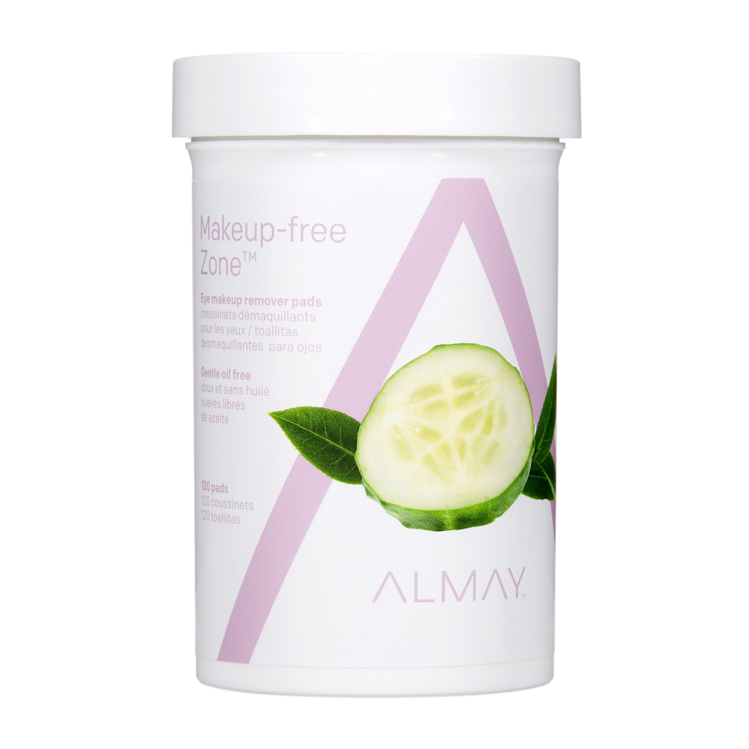 Almay Oil Free Eye Makeup Remover Pads, 80 Pads Beauty