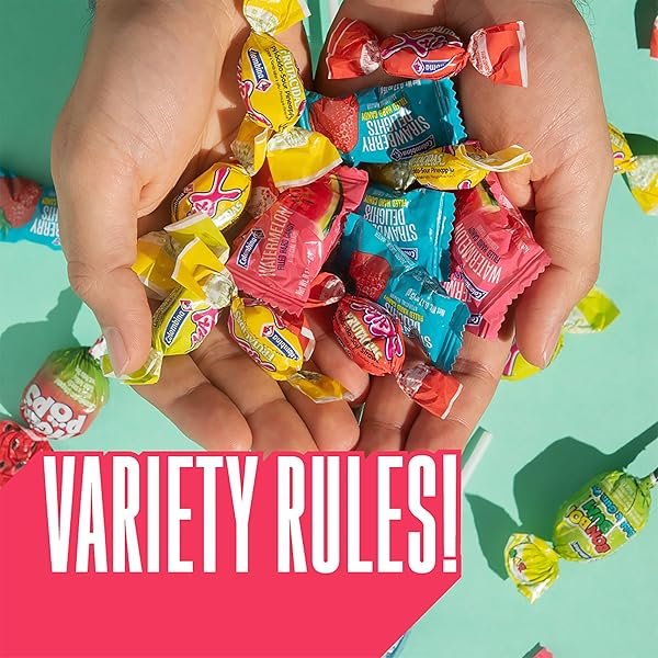 MIXIN’S SWEET AND SOUR BULK CANDY VARIETY PACK – INDIVIDUALLY WRAPPED, GLUTEN-FREE – PERFECT FOR PARTIES, PINATAS, AND HOLIDAYS – FEATURING ASSORTED FLAVORS LIKE WATERMELON AND GREEN APPLE – GREAT FOR HALLOWEEN AND CHRISTMAS, 280 PIECES APPROX (1 PACK)