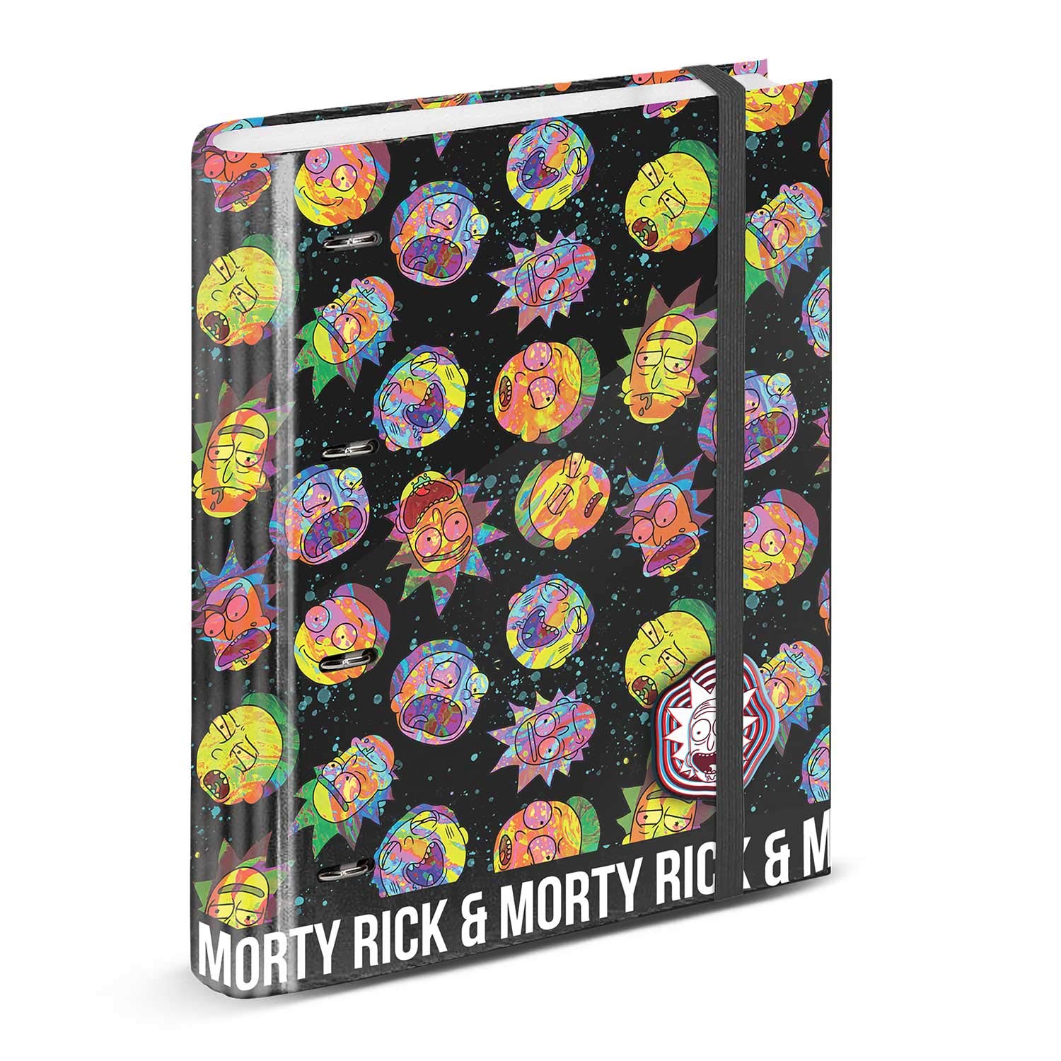 Rick and Morty Psycho-Ring Binder