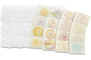 Roylco Flower Rubbing Plates
