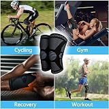 Gemschest 2 Pack Knee Support Sleeve Size L for Men Women view 7