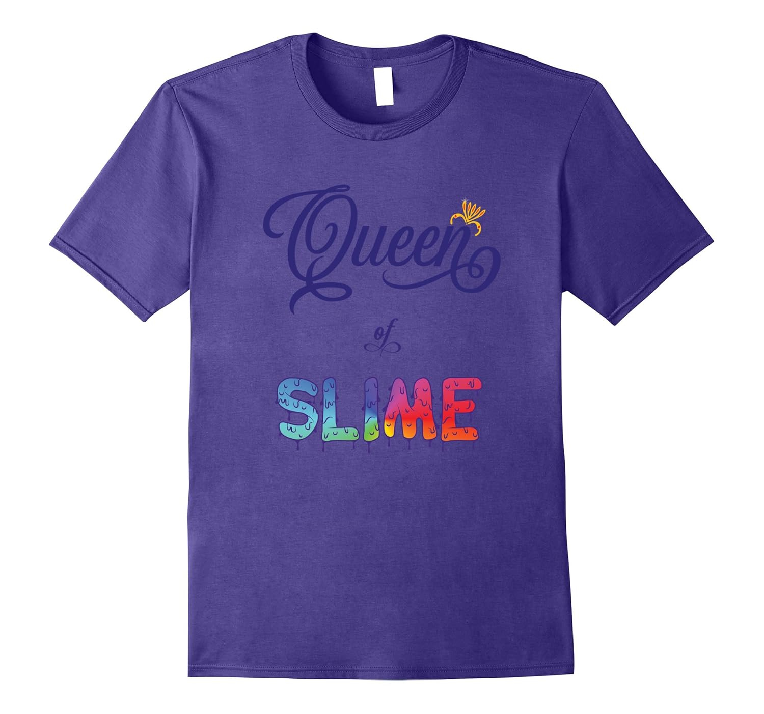 Queen of Slime Crafty Slime Making T-Shirt-ANZ