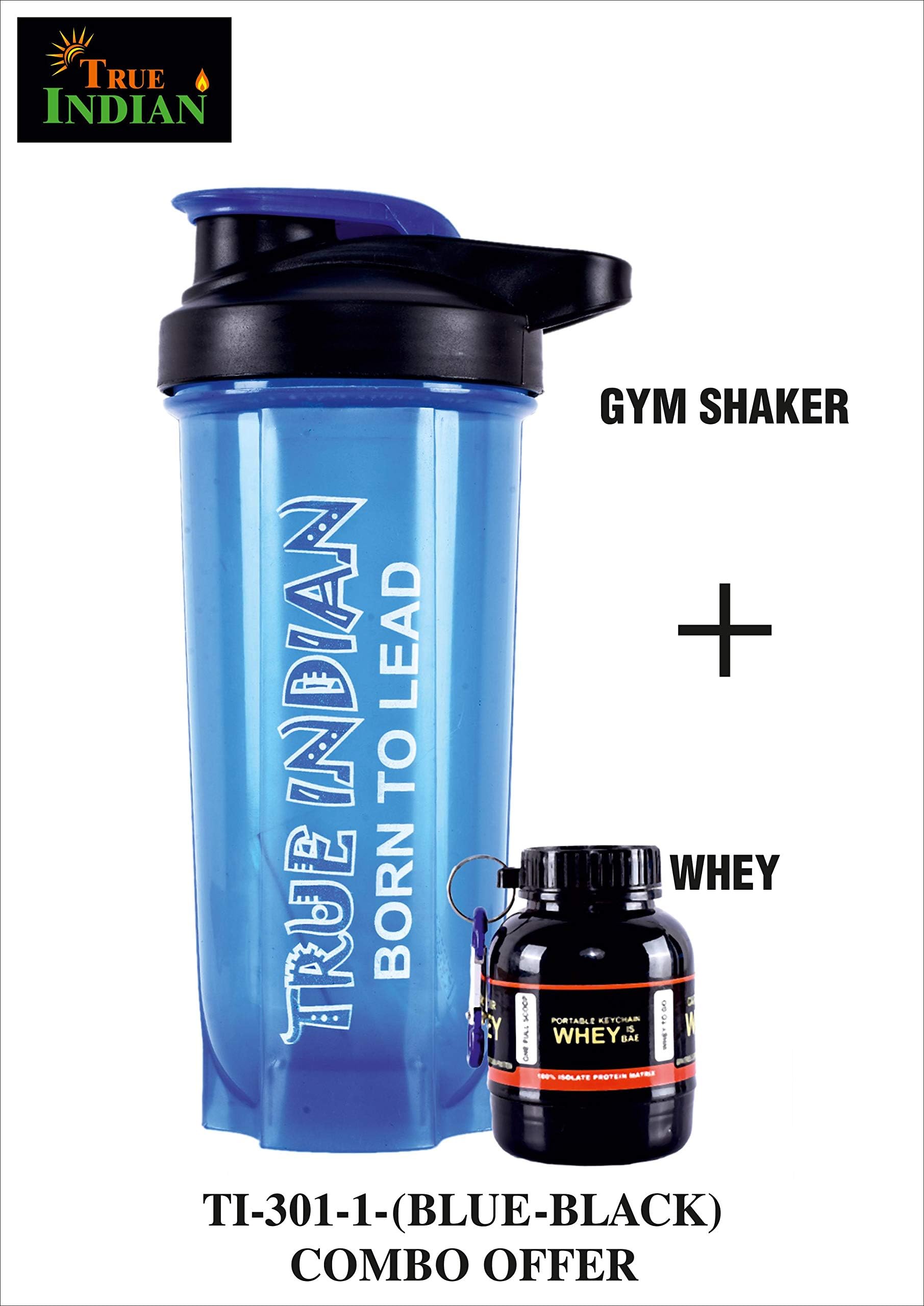 Gym Shaker with WHEY Protein Funnel(Combo)