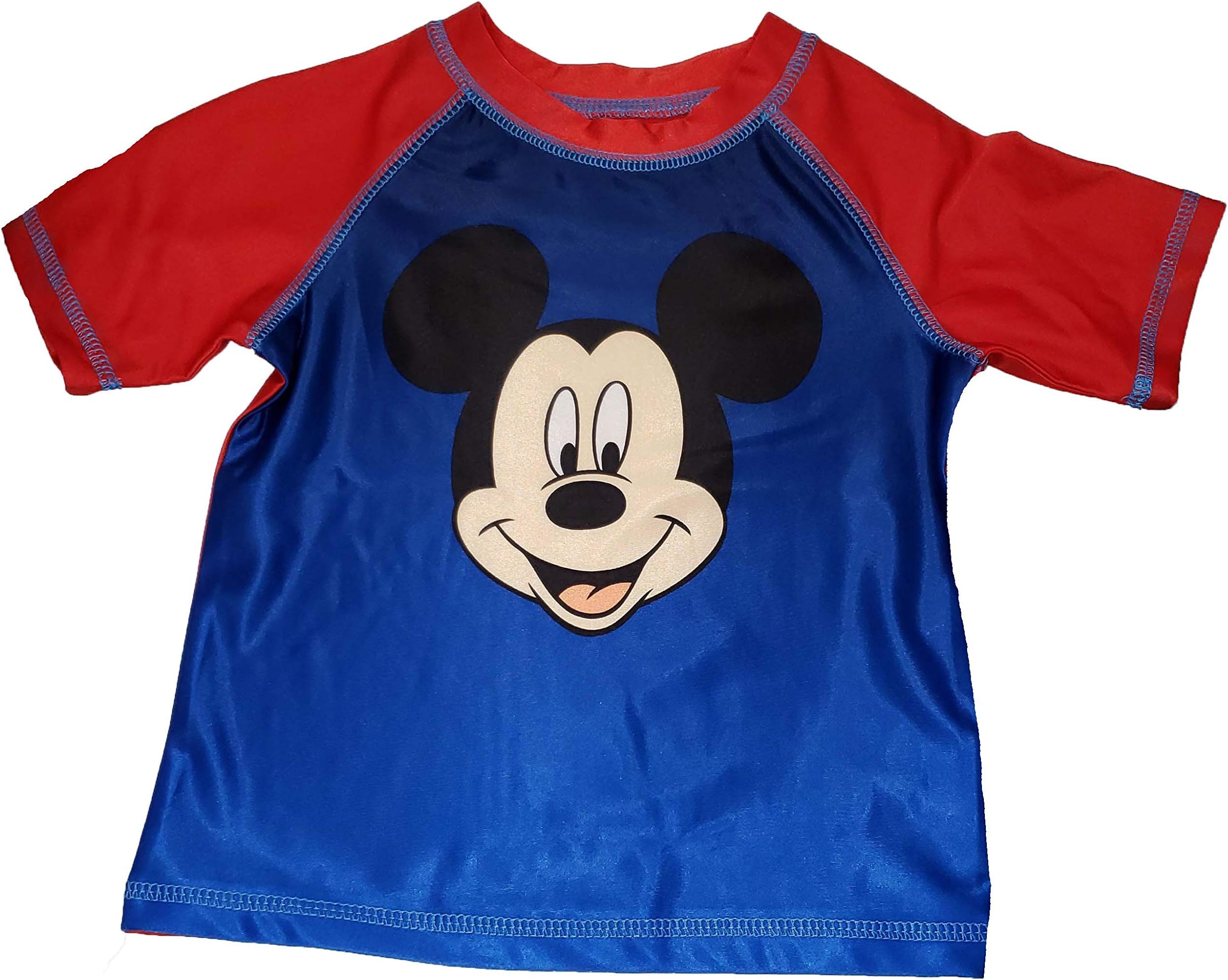 Mickey Mouse Toddler Boys Rash Guard Swim Top
