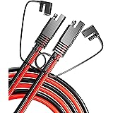 SAE Extension Cable 12AWG, BERLAT SAE to SAE Extension Cord DC Power Automotive Extension Cable for Solar Panel, Battery, Mot
