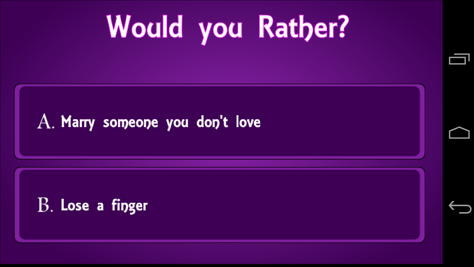 Amazon.com: Would You rather: Appstore for Android