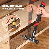 HAUTMEC 20 oz One Piece Forged Framing Hammer with Magnetic Nail Holder view 5