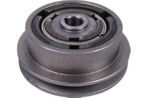 JEENDA Clutch 5" Single Pulley 1/2” V-Belt 3/4" Bore Compatible with Wacker VP1340 VP1350 VP1750 Compactors Honda GX160 or GX