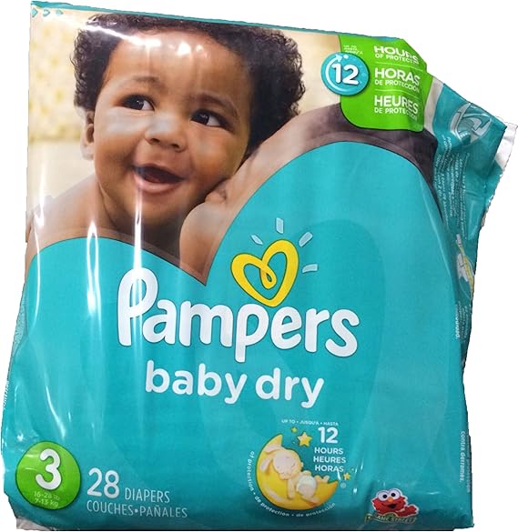 amazon pampers baby dry size 3
