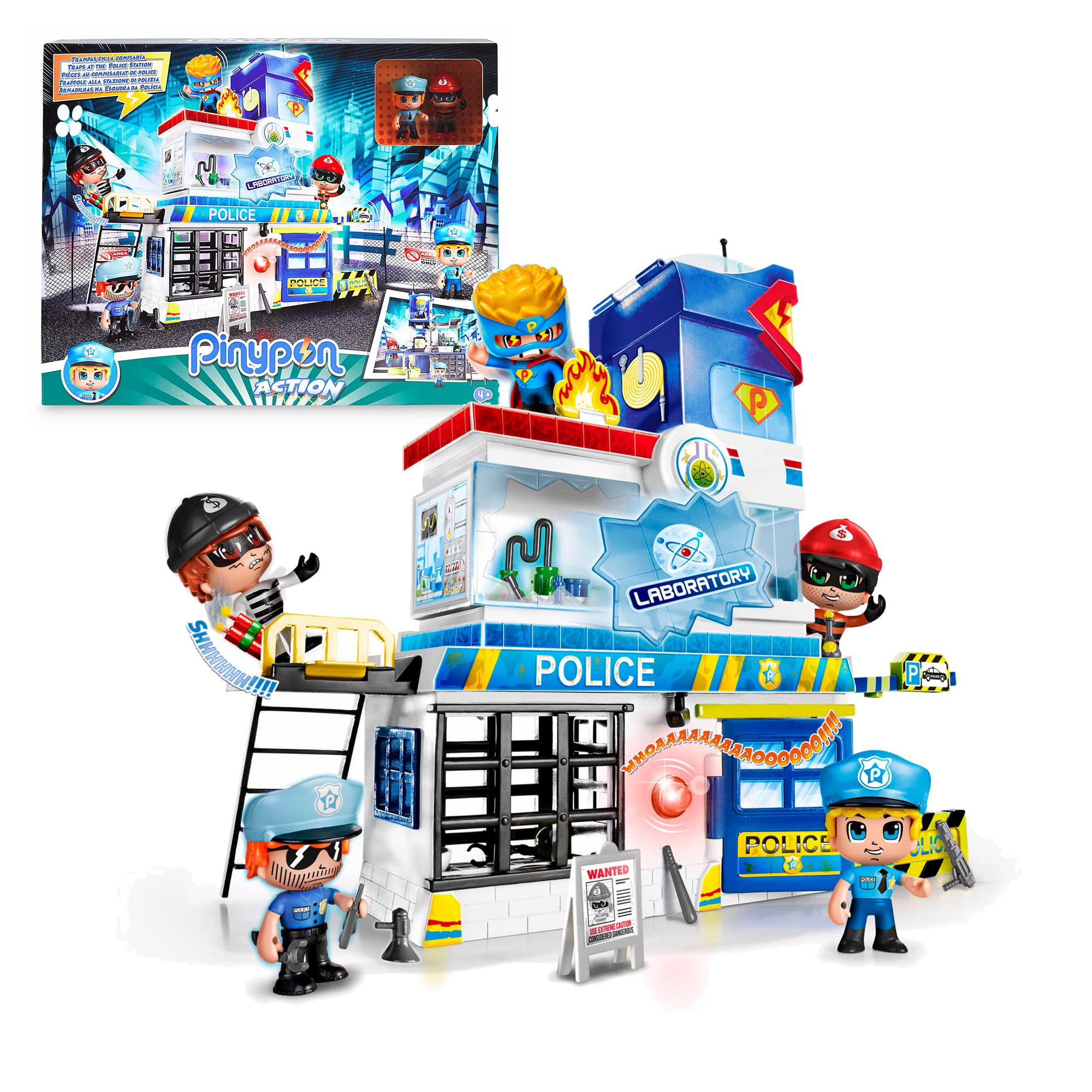 Pinypon Action - Traps At The Police Station (Famous 700014493)