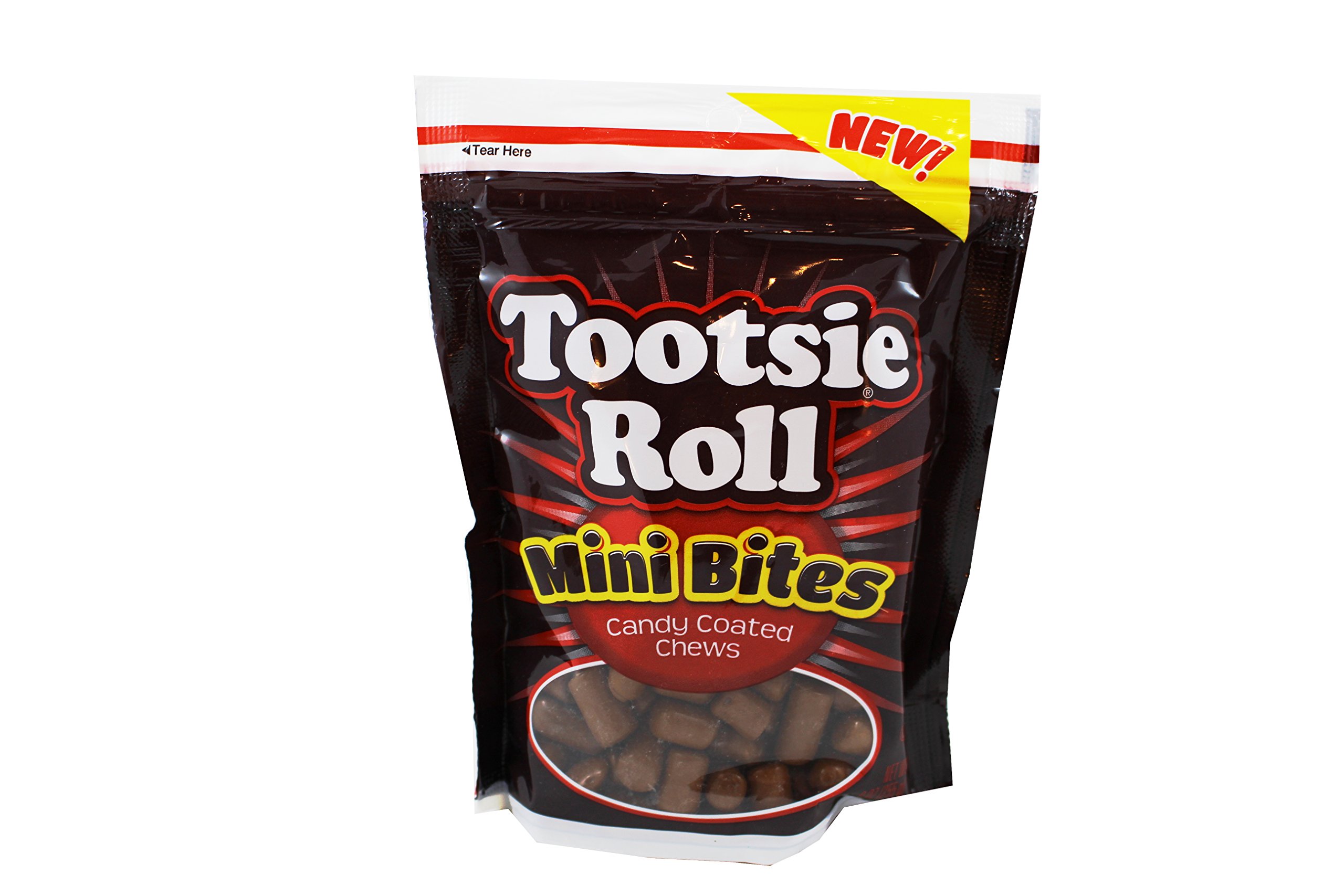 Tootsie Fruit Chews Mini Bites Candy Coated, 9 oz
