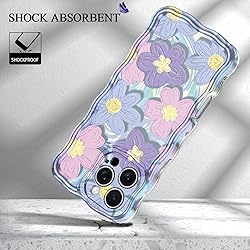 Avocase for iPhone 16 Pro Case, Colorful Oil