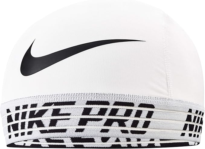 white nike skull cap