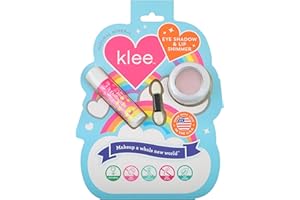 LUNASTAR Luna Star Klee Eye Shadow and Lip Shimmer Makeup Kit. Gentle and Non-Toxic. Kid-Friendly. Made in USA. (Primrose Shimmer)