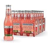 Fever-Tree Blood Orange Ginger Beer &ndash; Premium Mixer for Cocktails and Mocktails, 6.8 fl oz Bottles, Pack of 24 &ndash; Naturally Sourced, Non-GMO