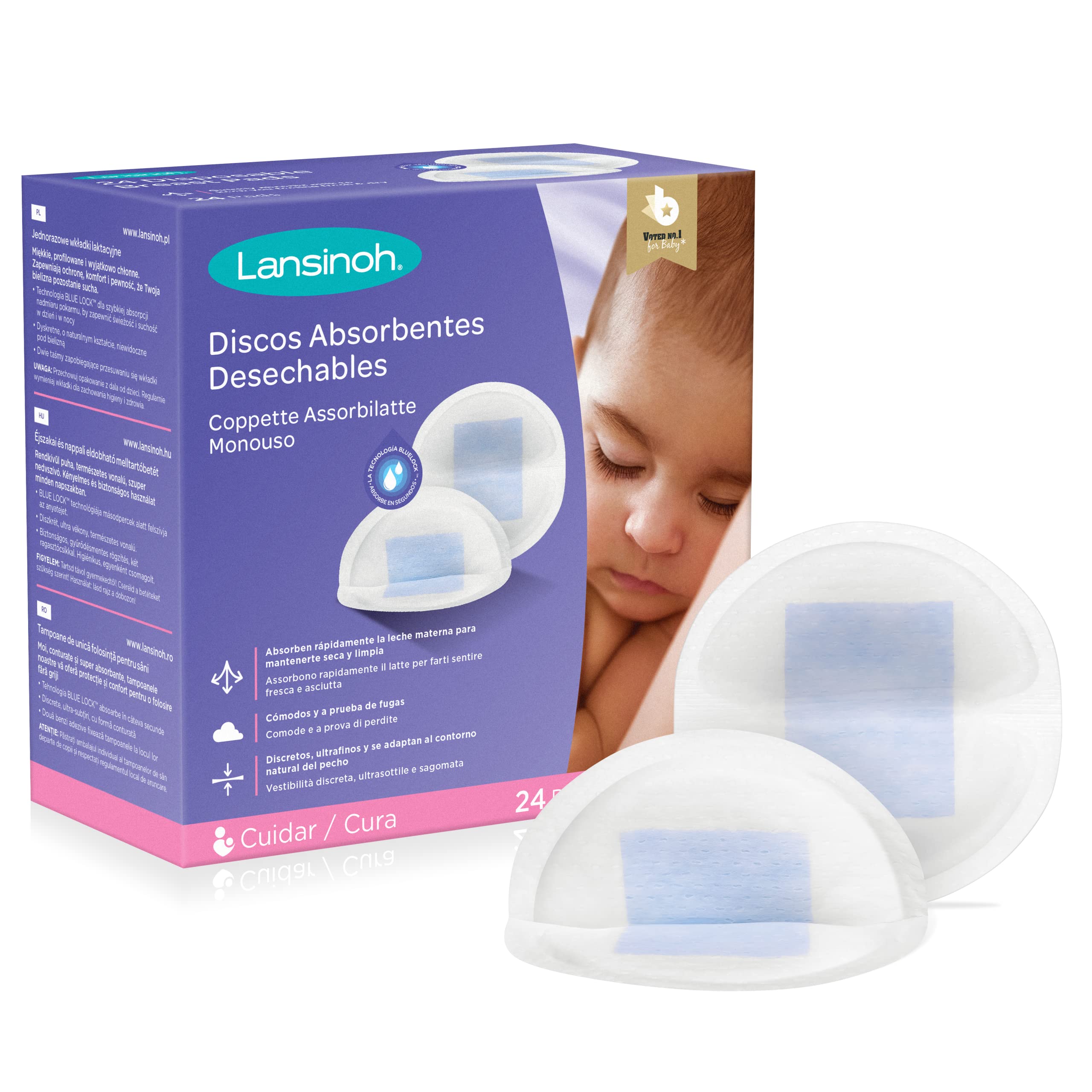 Lansinoh 24 Disposable Nursing Pads