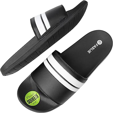 athletic slide sandals