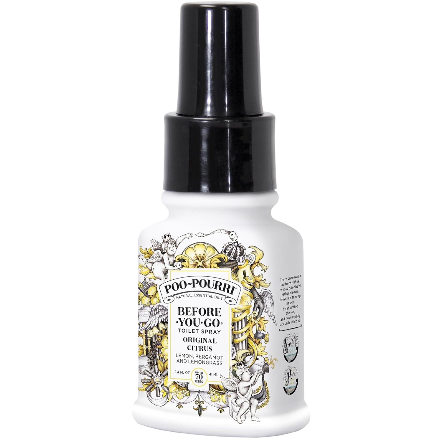 Poo-Pourri Before-You-Go Toilet Spray, Original Citrus Scent, 1.4 oz