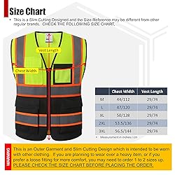 HATAUNKI High Visibility Reflection Yellow-Black