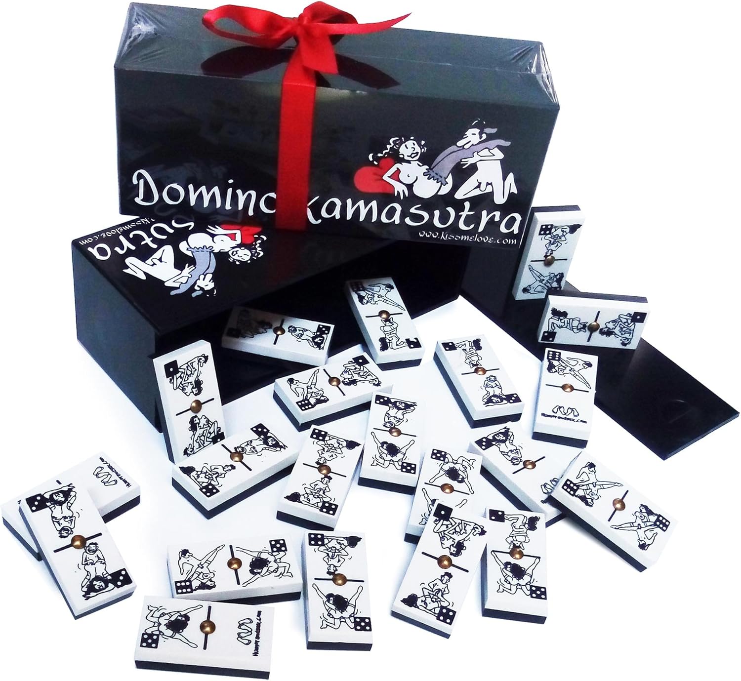 Inedit - Juego Erótico Caja Domino Kamasutra Parejas Hétero: Amazon.es: Juguetes y juegos