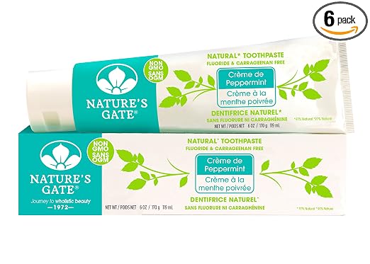 Nature's Gate Peppermint Toothpaste