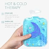 Navaris Girls Hot & Cold Gel Packs - Mermaid Design - 2 Reusable Packs view 3